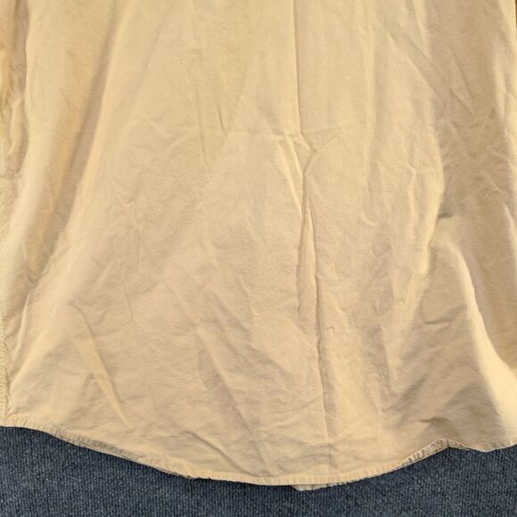 Carhartt Rugged Outdoor Wear Men's Button-Down Shirt Tan Large Vintage - Picture 8 of 13